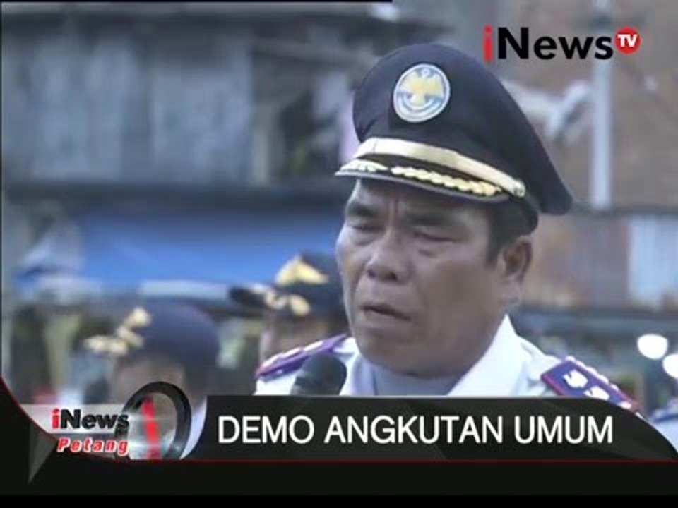 Live report: Sopir angkutan umum mogok beroperasi - iNews Petang 14/03