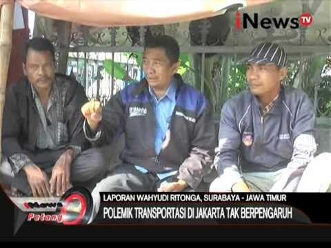 Live report: Polemik transportasi Online di Jakarta tak berpengaruh di Surabaya - iNews Petang 15/03