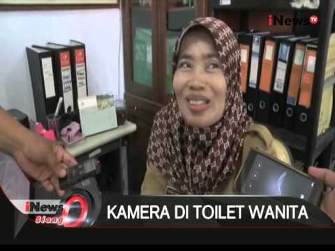 Waspada, ditemukan kamera pulpen dikamar mandi wanita di Rembang, Jateng - iNews Siang 16/03