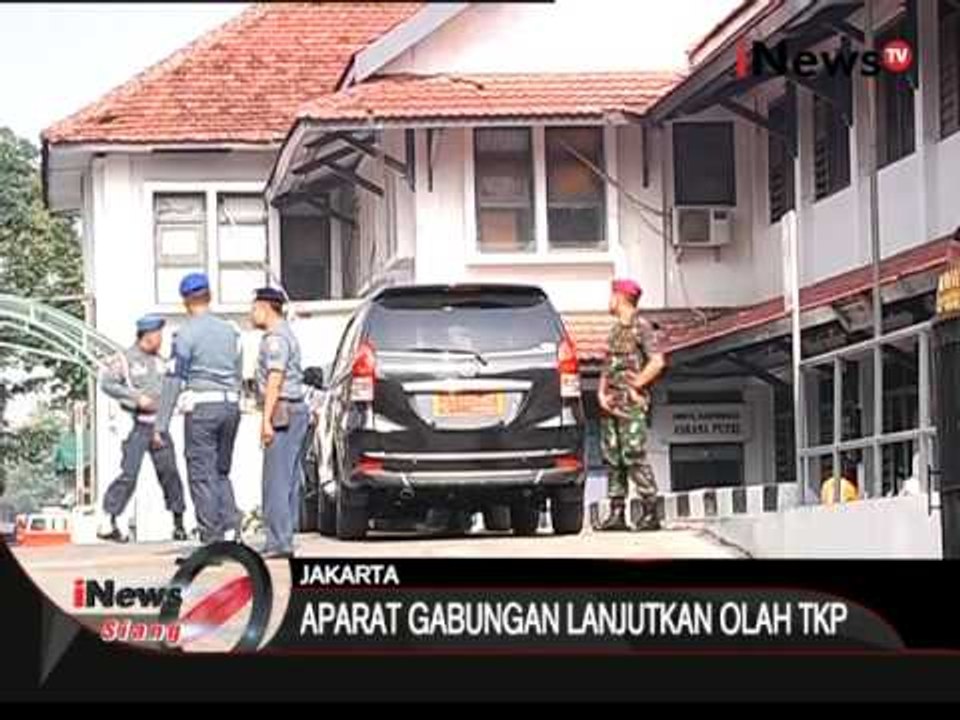 Polisi militer AL jaga ketat RSAL Mintohardjo pasca kebakaran - iNews Siang 15/03