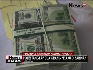 Diduga sebagai pengedar Dollar palsu, 2 orang ditangkap di Sarinah, Jakarta - iNews Malam 02/06
