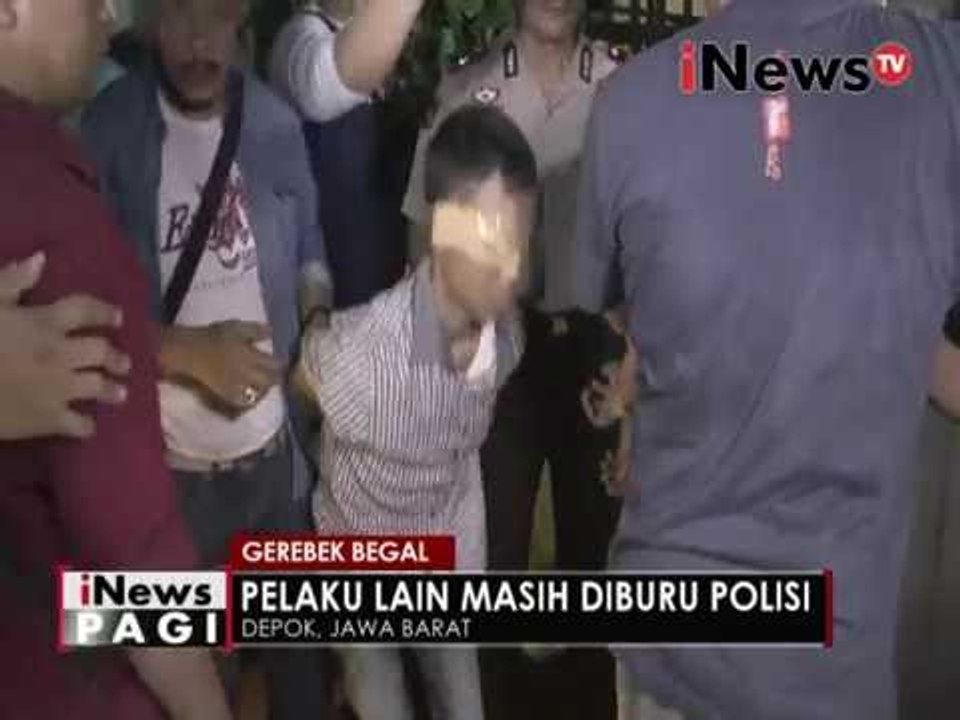 Buser Depok ringkus komplotan begal, 1 unit motor di amankan - iNews Pagi 06/06