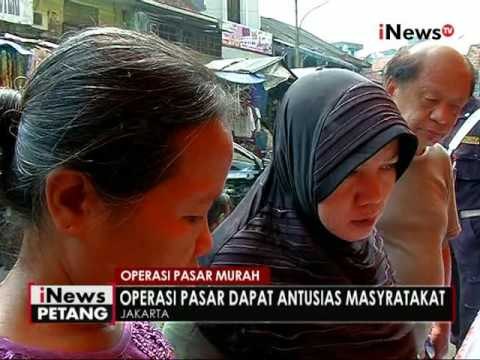 Operasi pasar di 20 pasar di Jabodetabek mendapat antusias dari masyarakat - iNews Petang 06/06