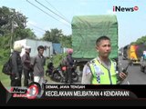 Truk berhenti mendadak, 4 kendaraan bermotor kecelakaan di Demak, Jateng - iNews Malam 17/03