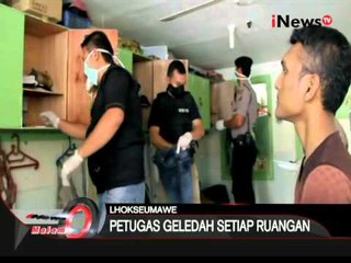 Petugas gabungan Lhokseumawe lakukan penggeledahan di lapas Lhokseumawe - iNews Malam 17/03