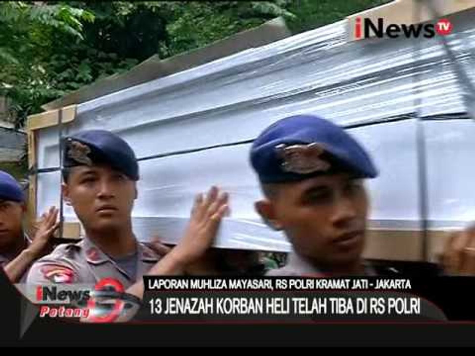 Live Report: 13 Jenazah korban jatuhnya Helikopter TNI AD tiba di RS Polri - iNews Petang 21/03