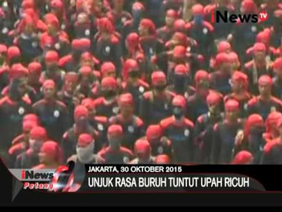 Buruh tuntut pembebasan 26 rekan mereka yang dipenjarakan saat demo di istana - iNews Petang 21/03