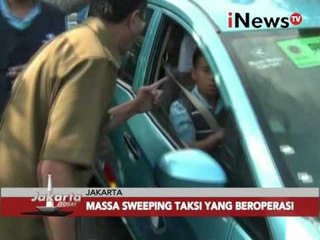 Angkutan umum di sweeping pedemo - Jakarta Today 22/03