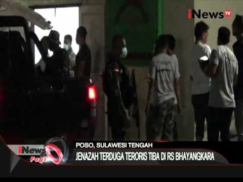 2 jenazah kelompok Santoso tiba di RS Bhayangkara, Poso - iNews Pagi 23/03