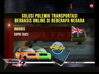 Berikut solusi polemik transportasi berbasis online di beberapa negara - iNews Pagi 23/03