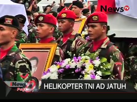 13 korban jatuhnya helikopter di Poso dianugerahi kenaikan pangkat 1 tingkat - iNews Pagi 23/03