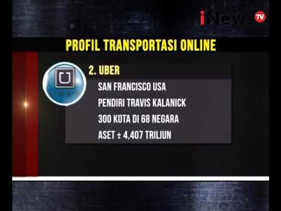 Berikut profil transportasi online Grab, Uber, Gojek & Grab Bike - iNews Pagi 23/03