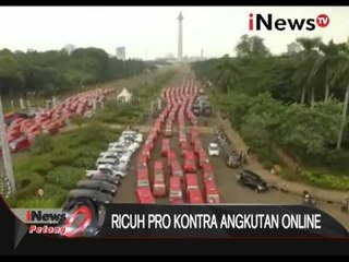 Demo, membuat lalu lintas tol dalam kota terganggu - iNews Petang 22/03