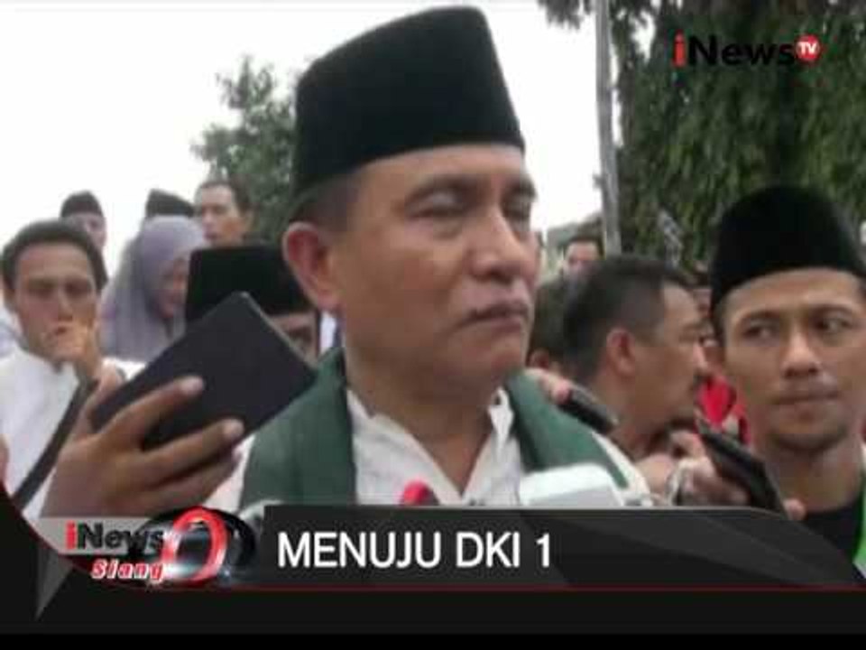 3 bakal calon Gubernur DKI hadiri perumpun masyarakat Betawi di Condet - iNews Siang 21/03