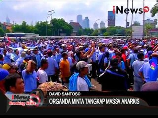 Live by phone: komentar David Santoso terkait dengan demo sopir taksi - Breaking News 22/03