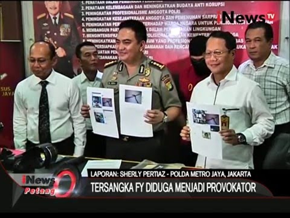 3 dari 6 tersangka Provokator dalam demo sopir taksi ternyata Sopir Bajaj - iNews Petang 23/03