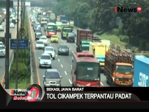 Jelang libur panjang Paskah, ruas tol Cikampek tampak padat - iNews Malam 24/03