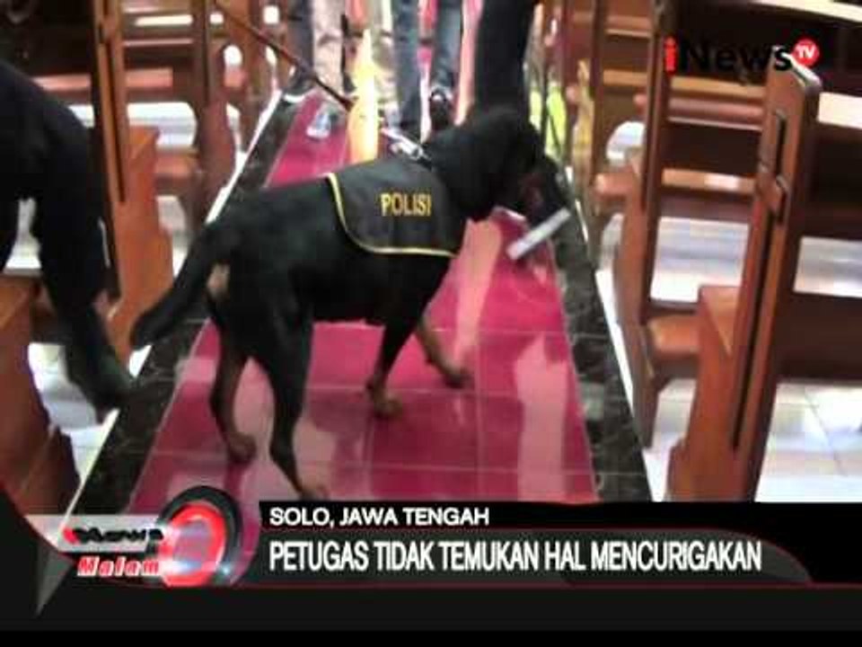 Pastikan keamanan, sejumlah gereja di Solo, Jateng juga disterilisasi - iNews Malam 24/03