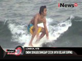 Surfing di Pantai Senggigi, ombak yang dianggap cocok untuk belajar surfing - iNews Malam 23/03