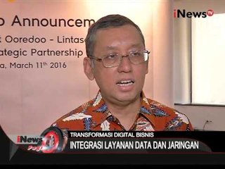Indosat Ooredoo jalin kerjasama dengan IBM dalam bidang IT Service - iNews Pagi 25/03
