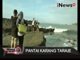 Pesona pantai Karang Taraje di Lebak, Banten, bentuk karang menyerupai tangga - iNews Malam 23/03