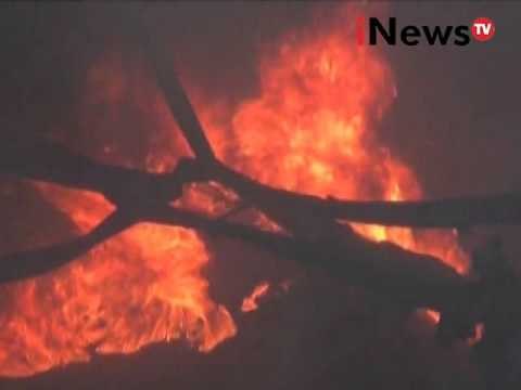 Kebakaran pabrik di duri kepa hanguskan 4 truk, 1 mini bus dan 1 motor - iNews Siang 28/03