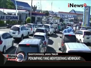 Libur Paskah, Terjadi kepadatan di pelabuhan ketapang - iNews Petang 25/03