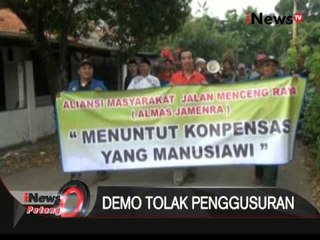 Minta kompensasi, keluarga korban penggusuran di Kalideres berunjuk rasa - iNews Petang 30/03