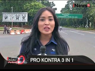 Live report : kondisi jalur 3 in 1 di jalan Medan Merdeka Barat - iNews Petang 30/03
