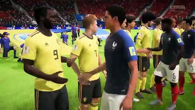 ФРАНЦИЯ – БЕЛЬГИЯ l ЧЕМПИОНАТ МИРА 2018 FIFA-ВАНГА