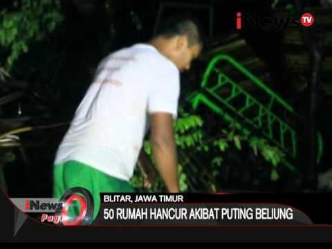 50 rumah hancur akibat puting beliung di Blitar, Jatim - iNews Pagi 31/03