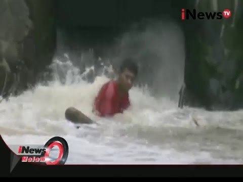 Balita terseret arus sungai pabuaran depok ditemukan tewas - iNews Malam 31/03