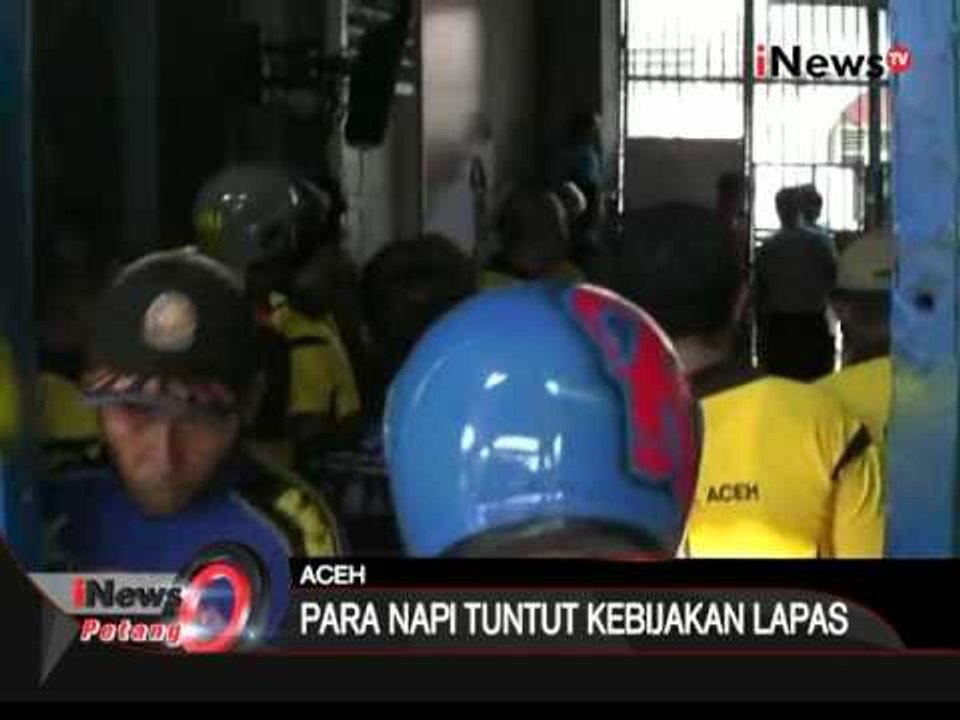 Penjagaan di lapas di Aceh Tamiang diperketat pasca kerusuhan pagi tadi - iNews Petang 01/04