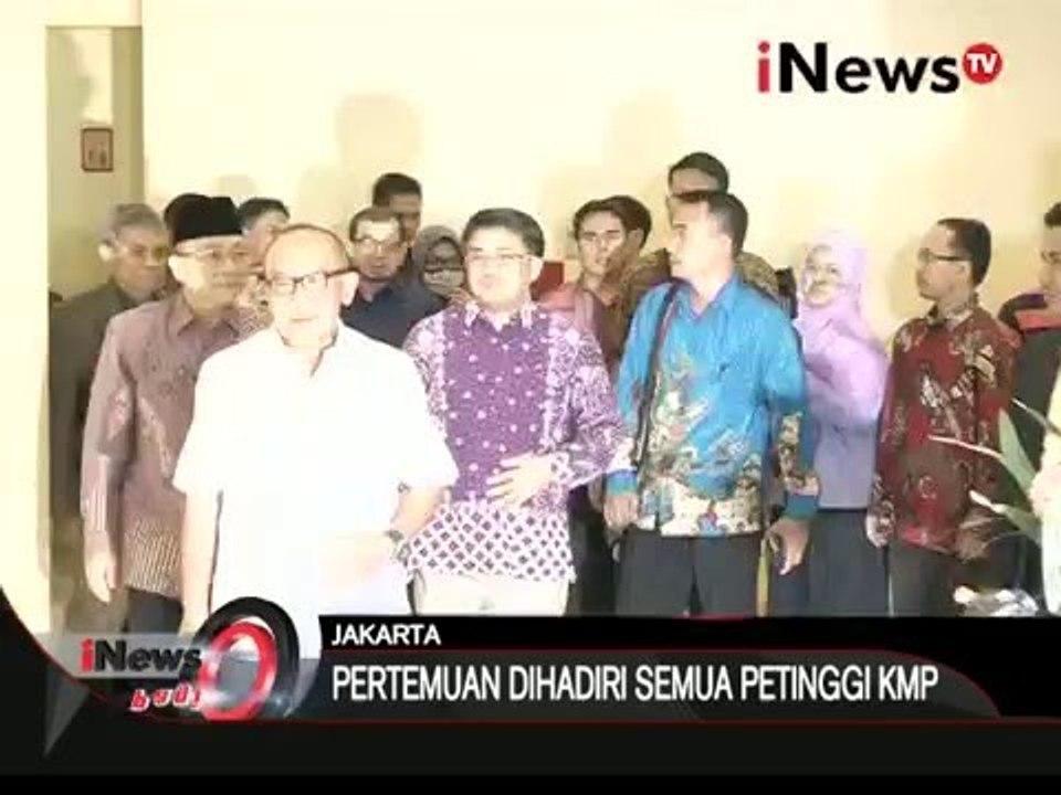 KMP mengadakan pertemuan di kantor DPP PKS Jakarta  - iNews Pagi 01/04