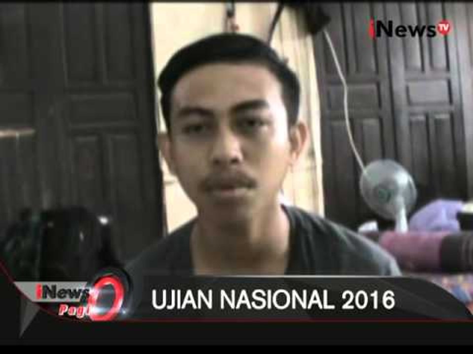 Takut terlambat saat UN, ratusan siswa SMK 3 Banjarbaru menginap di sekolah - iNews Pagi 04/04