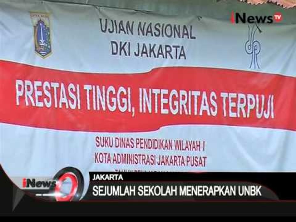 Keterbatasan alat, UNBK disejumlah SMA di Jakarta dibagi beberapa sesi - iNews Pagi 04/04