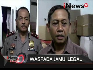 Petugas BPOM & Polda Jawa Barat grebek pabrik jamu ilegal di Cirebon - iNews Siang 01/04