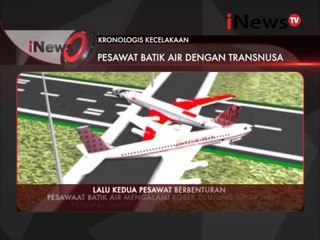 Kronologi kecelakaan pesawat Batik Air dengan Transnusa - iNews Petang 05/04