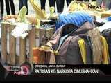 Perang melawan narkoba, Mabes Polri memusnahkan barang bukti narkoba - iNews Pagi 07/04