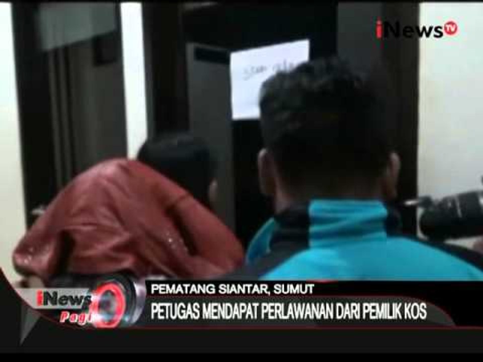 Akan transaksi narkoba, BNN Pematang Siantar gerebek kamar kos polisi - iNews Pagi 07/04