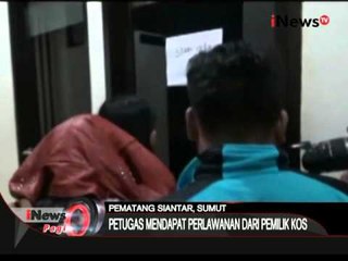 Akan transaksi narkoba, BNN Pematang Siantar gerebek kamar kos polisi - iNews Pagi 07/04