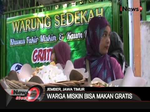 Warung Sedekah di Jember, warung unik bagi warga kurang mampu - iNews Siang 11/04