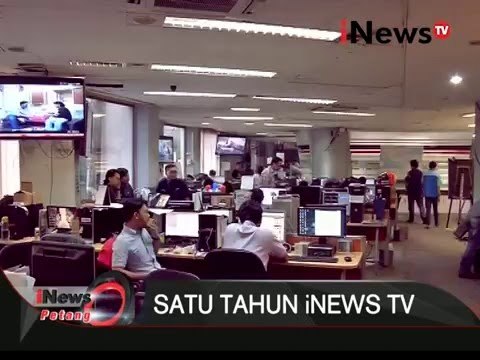 Satu Tahun iNews TV, kegiatan dibalik layar proses produksi berita - iNews Petang 06/04