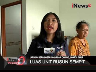 Beginilah penampakan rusun rawa bebek yang ditempati warga eks luar batang - iNews Petang 13/04