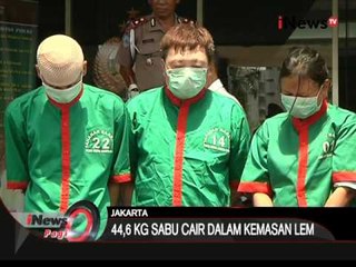 Polda Metro Jaya sita sabu jenis cair dan kristal seberat 44,6 kg - iNews Pagi 14/04