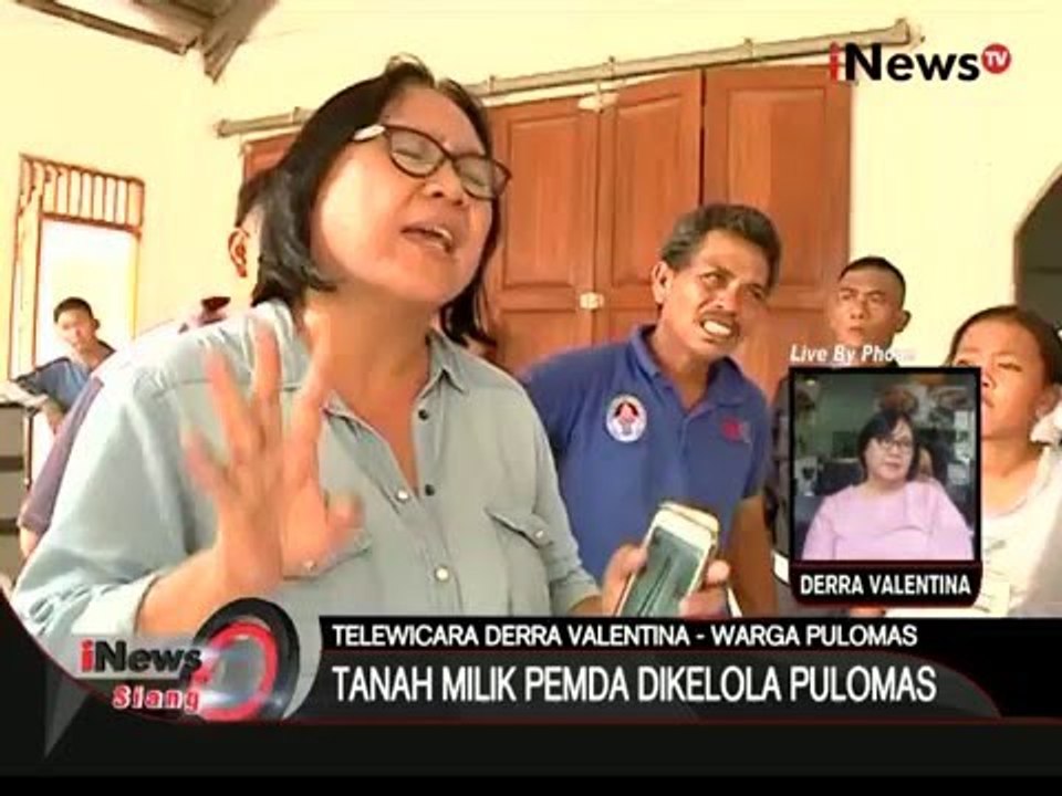 Live by Phone : terkait penggusuran kawasan Pulo Mas - iNews Siang 14/04