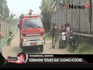 Gudang thiner terbakar hanguskan bangunan - iNews Petang 15/04