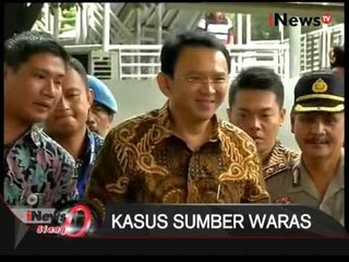 Live report : terkait pemeriksaan Ahok oleh KPK atas kasus RS Sumber Waras - iNews Siang 12/04
