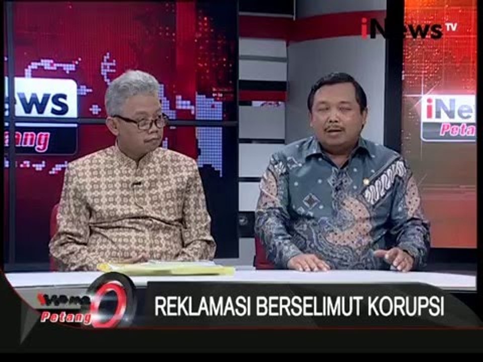 Dialog 01: Apa yang salah dari proyek reklamasi teluk jakarta - iNews Petang 15/04
