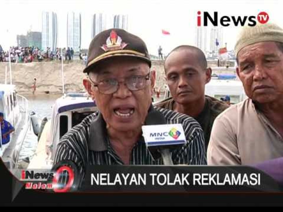 Tolak reklamasi, Nelayan muara angke segel pulau G - iNews Malam 17/04